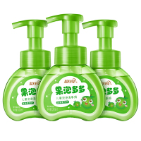 蓝月亮 果泡多多儿童泡泡洗手液 青苹果200g*3瓶