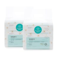 全棉时代(Purcotton) 日用纯棉柔巾洗脸巾80片*3包*2提