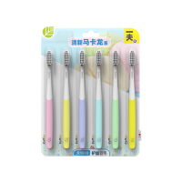 一夫(Eaff) 一井系列彩色软毛牙刷6支