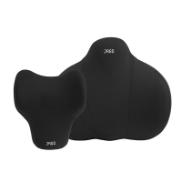 佳奥(JAGO) 小山丘车用头枕+腰垫套装241301J0100MB1+241201J0100MB1黑色