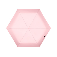 蕉下(BENEUNDER) 五折黑胶防晒伞BM65124春日樱