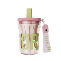 GOOM格沫 缤纷轻饮杯GM-24SS-S7480mL青樱粉