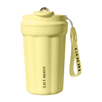 GOOM格沫 星环咖啡杯GM-23AW-K1375mL米卡黄