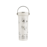 GOOM格沫 艺术手绘系列保温杯GM-23AW-B7600mL栀白