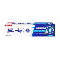 三七 冰极留兰净白牙膏180g(冰极留兰香型)