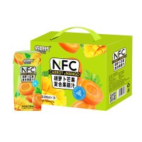 佰恩氏(BAIENSHI) 胡萝卜芒果复合果蔬汁200ml*10瓶*1箱