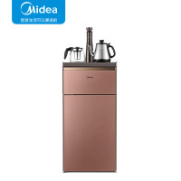 美的(Midea)饮水机立式茶吧机 家用办公高端智能多功能下置式温热饮水器YR1609S-X