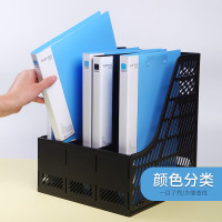 晨光文件夹双强力夹新锐派A4蓝ADM95088 5个装