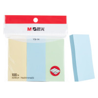 晨光(M&G)3X4三分条自粘便条100(经典办公)YS-14(起订量:10包)