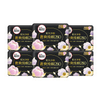 高洁丝 臻选系列极薄纯棉卫生巾夜用 280mm6片*6包