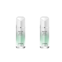 兰芝(Laneige) 雪纱丝柔防晒隔离乳60号30ml绿色*2支装