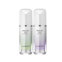 兰芝(Laneige) 雪纱丝柔防晒隔离乳30ml紫色*1+30ml绿色*1