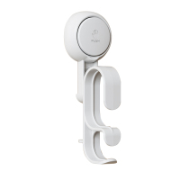 太力(TAILI) 脸盆挂钩浴盆免打孔收纳架 双层*1白色