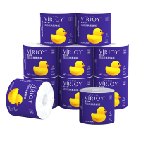 唯洁雅 高端卷纸亲柔纸4层140克*27卷*1箱