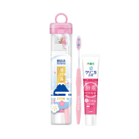 狮王 细齿洁牙膏牙刷旅行牙刷单支+40克牙膏(颜色随机)