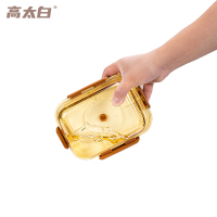 高太白 长乐享中号保鲜碗抽真空盖+中长保鲜碗640ml