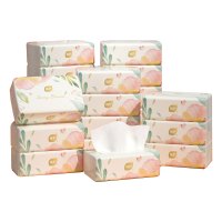 植护春日气垫压花抽纸65抽*18包