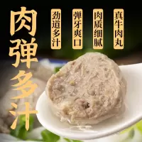 暖男厨房(NUANNAN CHUFANG) 潮汕牛肉牛筋火锅丸料火锅食材生鲜组合牛肉丸250g+牛筋丸250g