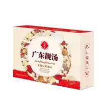 永福元广东汤料礼盒400g茶树菇香菇煲汤料100g百合莲子玉竹煲汤料100g莲子枸杞子煲汤料100g茯苓淮山煲汤100g