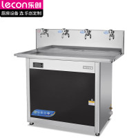 乐创(lecon)开水器商用过滤净水器大型工厂学校用饮水机不锈钢全自动电热烧水器一开三温 HK-4E