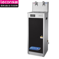 乐创(lecon)开水器商用过滤净水器大型工厂学校用饮水机不锈钢全自动电热烧水器一开一温 HK-2E