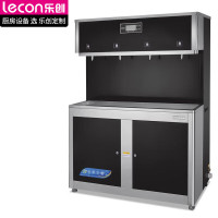 乐创(lecon)商用开水器全自动不锈钢开水机触摸温热式饮水机工厂医院一开三温直饮机 HK-4F