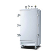 乐创(lecon)商用高原蒸饭柜 工程款食堂饭店高压电 蒸饭箱 10盘蒸饭机 LC-J-GYD10