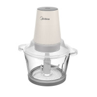 美的(Midea) 1.8L切菜母婴辅食四叶刀绞肉机 BL30J03 白色