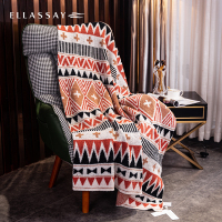 歌力思 彩色针织毯EWZ33JF903彩色120*150cm