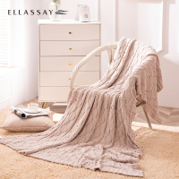 歌力思 针织毯EWZ33JF904米色130*180cm