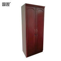 国翌 GY-YG-080520更衣柜两门柜 员工宿舍衣柜木质收纳柜出租方衣橱储物柜小户型800*550*2000mm
