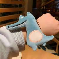 小窝厘 创意玩偶啪啪圈手环毛绒公仔尖嘴鱼手环(起订量:30个)