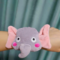 小窝厘 创意玩偶啪啪圈手环毛绒公仔大象 啪啪圈(起订量:20个)