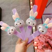 小窝厘 创意玩偶啪啪圈手环毛绒公仔拍拍圈 立体星黛露[单个]起订量:20个)