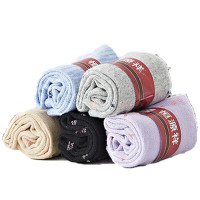 恒源祥 HYX005WZ 精梳棉女袜礼盒(五双装)22-24cm