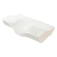 佳奥(JAGO) 蝶形记忆枕 竹炭磁布款J02A07CW2 白色(高枕:60*33*11-7cm)