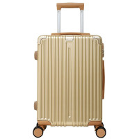 维多利亚旅行者(VICTORIATOURIST) 商旅多功能拉杆箱行李箱720香槟色24寸
