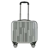 维多利亚旅行者(VICTORIATOURIST) 灵活轻便行李箱拉杆箱8088银色17寸
