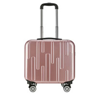 维多利亚旅行者(VICTORIATOURIST) 灵活轻便行李箱拉杆箱8088玫瑰金色17寸