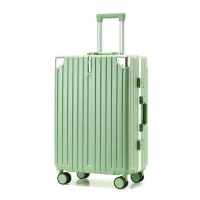 维多利亚旅行者(VICTORIATOURIST) 高档铝框万向轮密码行李箱ZY801绿色20寸