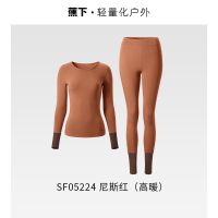 蕉下(BENEUNDER)女士肌底内衣套装(高暖)SF05224 尼斯红S/M/L/XL(码数备注)