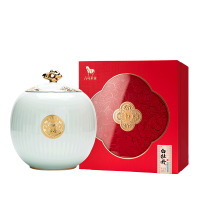 八马茶业 Z0158君子雅集 白牡丹 瓷罐礼盒装300g