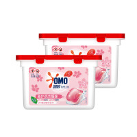 奥妙 自然工坊樱花甜香柔护洗衣凝珠100颗 (50颗*2盒)