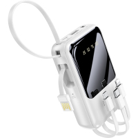 HOCO. CJ16机线宝 移动电源 10000mAh白色