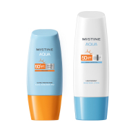 蜜丝婷(Mistine) 防晒霜 小黄帽+小蓝帽(身体防晒)40ml*1+70ml*1