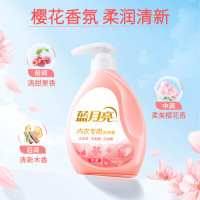 蓝月亮 内衣内裤洗衣液 手洗洗衣液500g*2瓶樱花香 去血渍除菌>99%