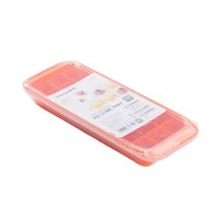 茶花(CHAHUA) 百思科易取冰块盒011001 橙色