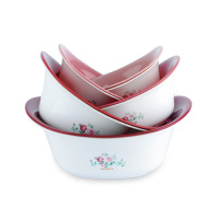 多样屋(TAYOHYA) 花园玫瑰果盘十件套-TA110201105ZZ