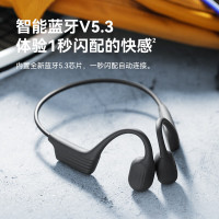 sanag塞那 不入耳式户外跑步 降噪防汗蓝牙耳机S-A31SProMax.32G黑色