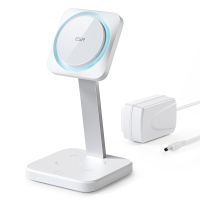 亿色(ESR) 二合一磁吸手机耳机 无线充电支架